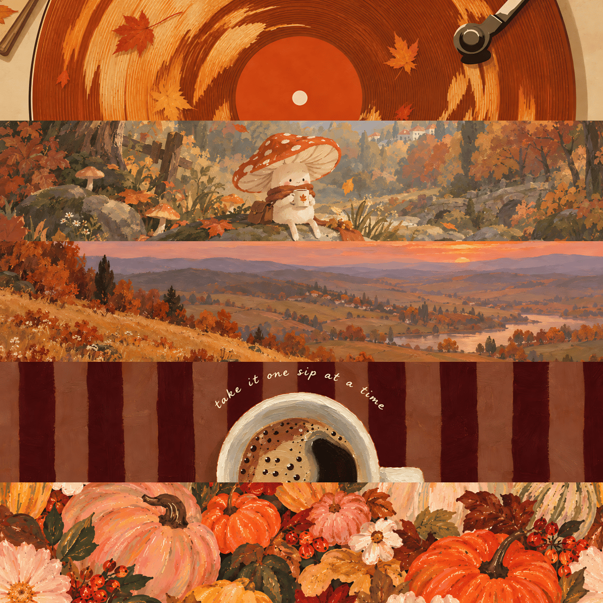 Slow autumn, 1 of 3