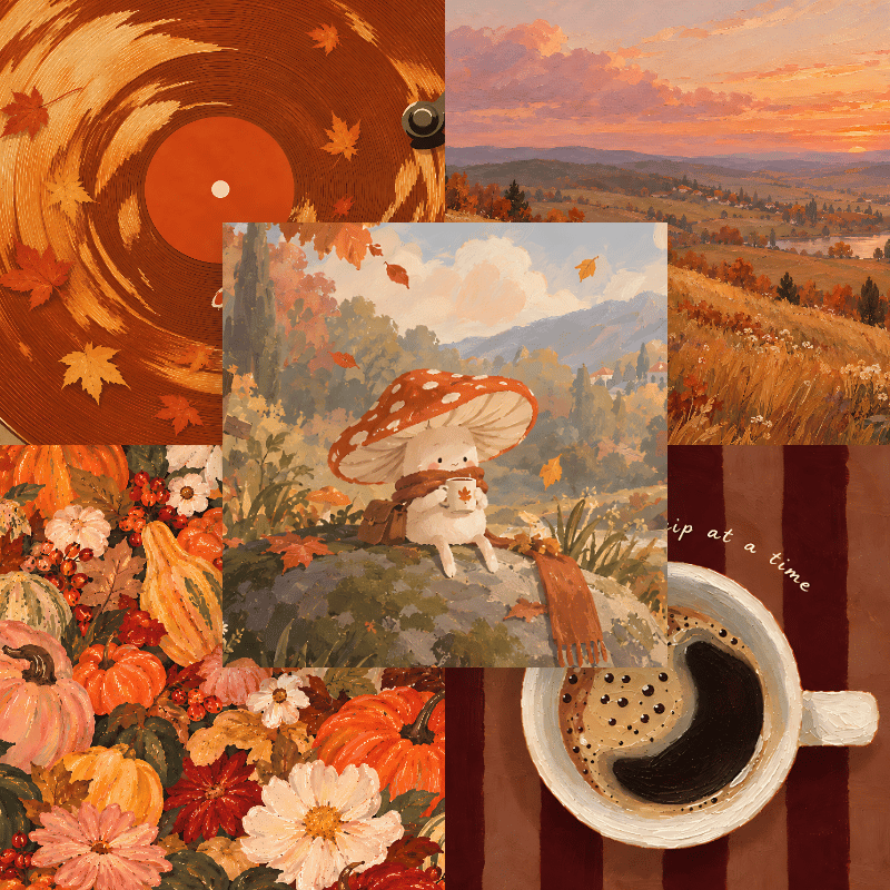 Slow autumn, 2 of 3