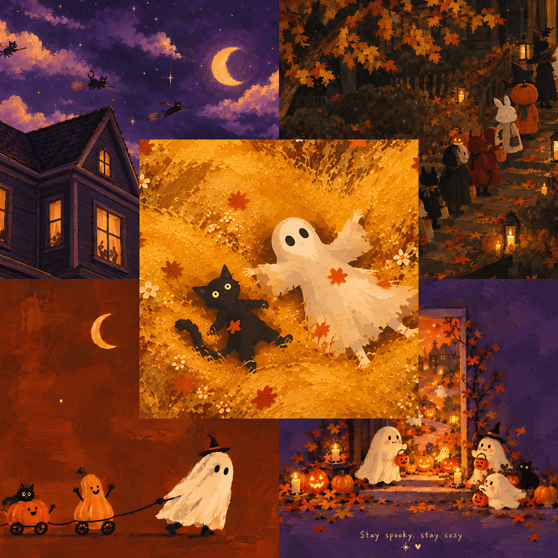 Cozy Halloween, 2 of 2