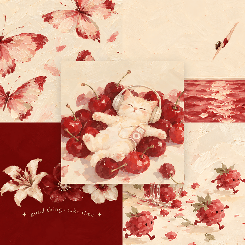 Cherry milk, 2 of 2